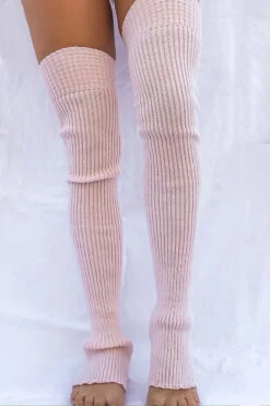 Lunalae Leg Warmers - Rose Pink -Rad Store IMG 6444