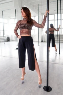 REV ACTIV Sensual Flow Pants (with Leg Slit) - Black -Rad Store IMG 8211 1 51343bc0 bbc3 402c a7cd 6960eea3ee60