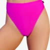 Cleo The Hurricane High Rider Hot Pants - Hot Pink -Rad Store IMG 9356