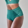 Lunalae High Waist Shorts - Recycled Emerald 1 Lunalae High Waist Shorts - Recycled Emerald -Rad Store Luna Lae 07 0415