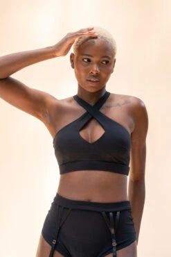 Lunalae Roxy Top - Recycled Black 10 Lunalae Roxy Top - Recycled Black -Rad Store LunaLae 22 1177