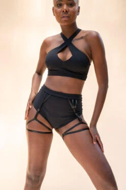 Lunalae Roxy Top - Recycled Black 13 Lunalae Roxy Top - Recycled Black -Rad Store LunaLae 22 1194