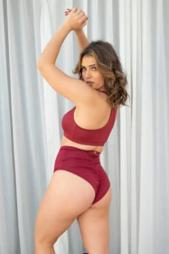 Lunalae Alexi Top - Wine 27 Lunalae Alexi Top - Wine -Rad Store LunaPolewear 1400 1800x1800 b9d7e171 63c5 45a0 b303 2b816451c31a