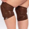 Queen Grippy Kneepads - Cacao -Rad Store NudeCacaoGrip5