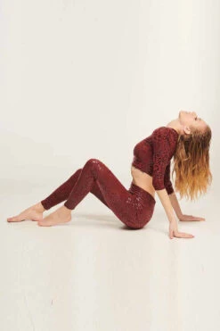 Paradise Chick Superhero Series Sticky V- String Leggings - Cherry Leopard -Rad Store PARADISECHICK68433 33a85301 e4a7 434e bef0 4a644d0e79e1