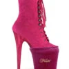 Pleaser USA Shoe Protectors - Hot Pink Velvet 2 Pleaser USA Shoe Protectors - Hot Pink Velvet -Rad Store PleaserUSAShoeProtectors HotPinkVelvet 1
