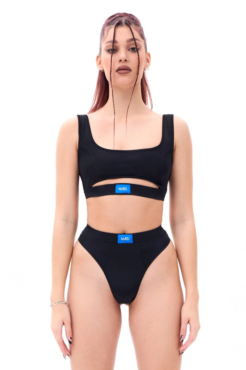 MÆD Offset Top - Matte Black 3 MÆD Offset Top - Matte Black