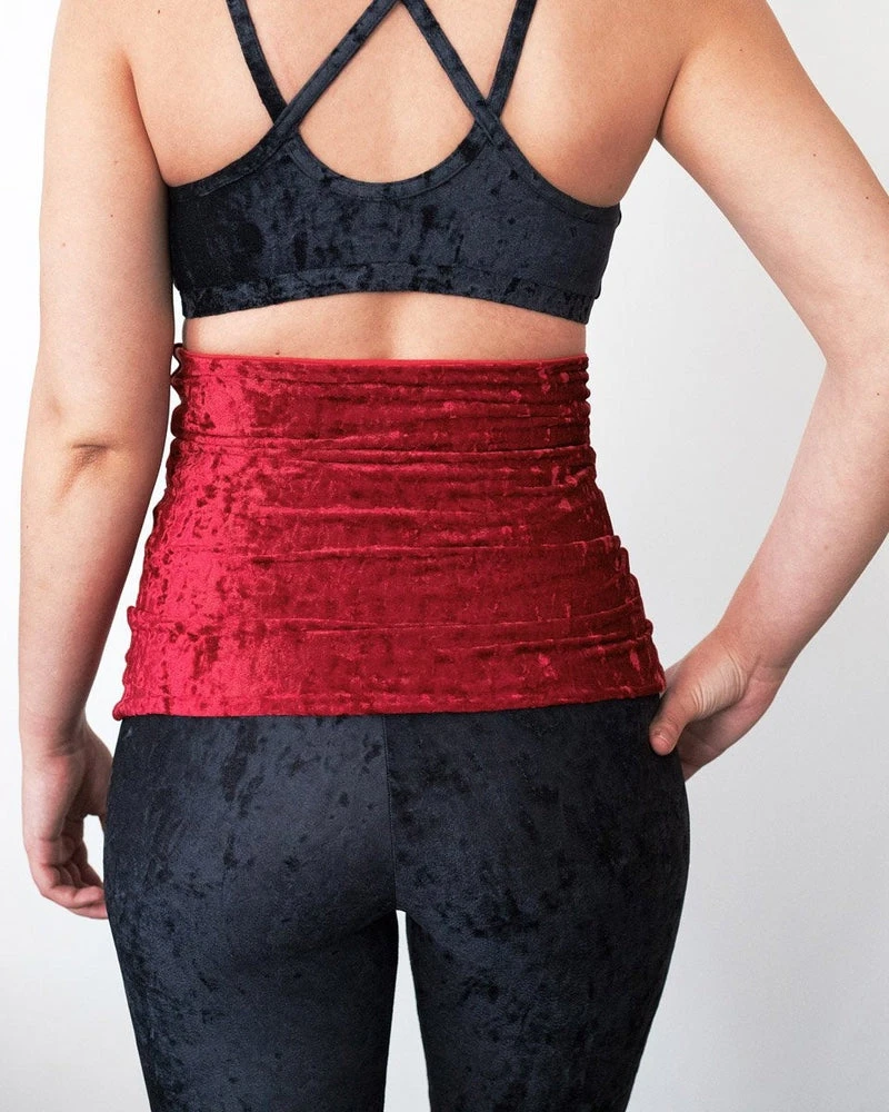 Dragonfly Back Warmer - Velvet Red 7 Dragonfly Back Warmer - Velvet Red - Image 6