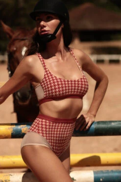 Rolling Alpha High Waisted Hot Pants - Pied -Rad Store RollingHaras 1710