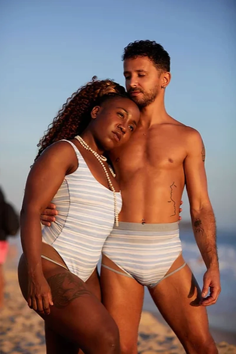 Rolling Alpha High Waisted Hot Pants - Wave 7 Rolling Alpha High Waisted Hot Pants - Wave - Image 5