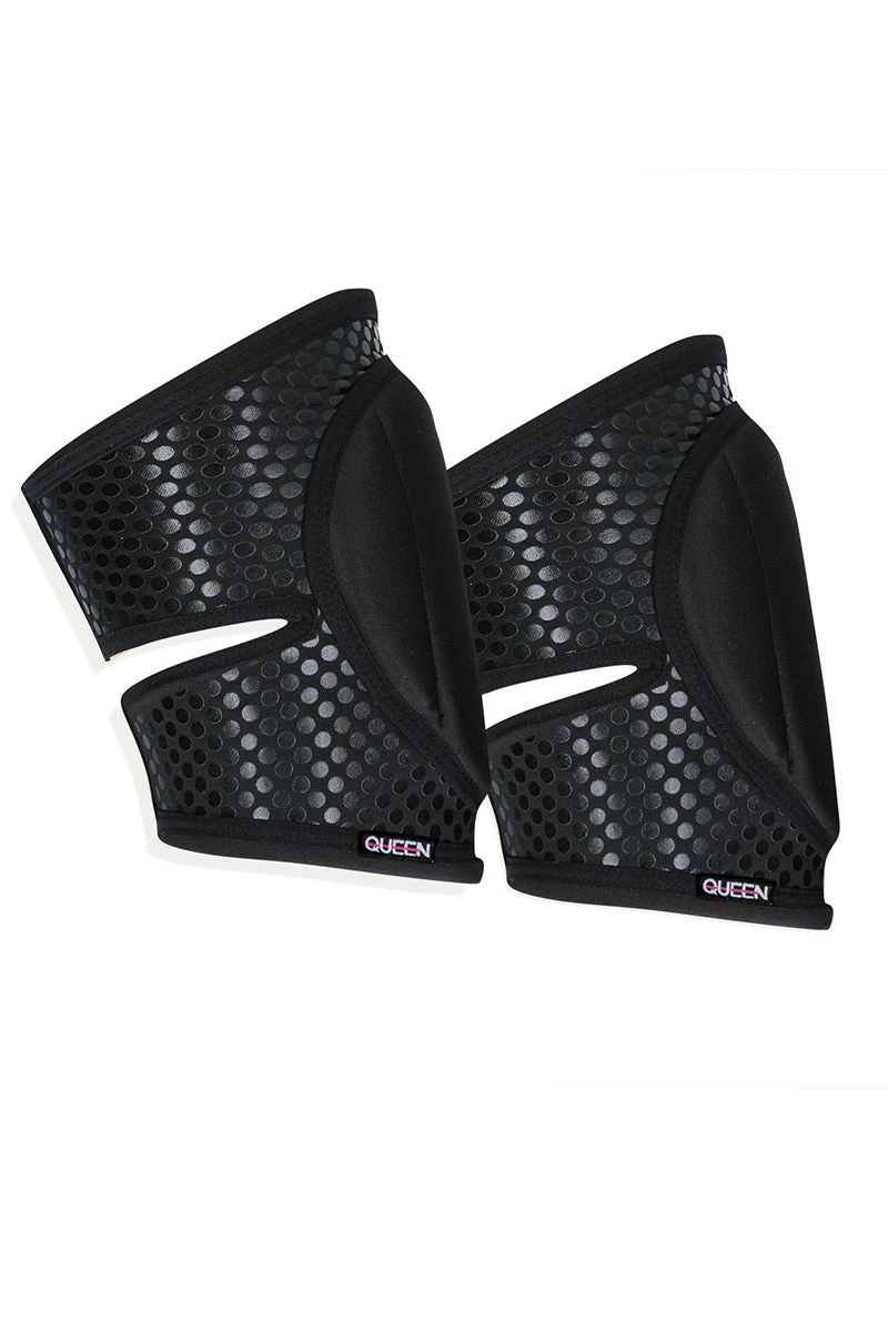 Queen Grippy Kneepads - Sleek Black 4 Queen Grippy Kneepads - Sleek Black - Image 2