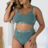 Tatiana Activewear Perla Top - Sage Green 1 Tatiana Activewear Perla Top - Sage Green -Rad Store TatianaActive PerlaSageGreenSupportiveFullCoveragePoleWearPoleDancingClothes 3418