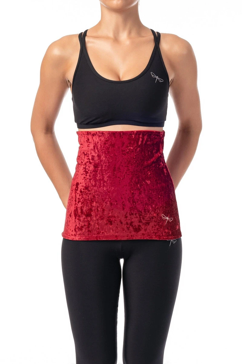 Dragonfly Back Warmer - Velvet Red 2 Dragonfly Back Warmer - Velvet Red