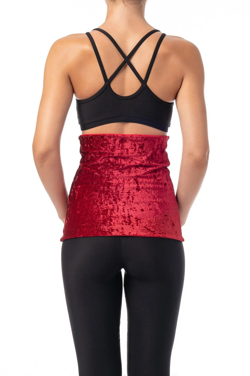 Dragonfly Back Warmer - Velvet Red 3 Dragonfly Back Warmer - Velvet Red - Image 2