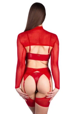 Naughty Thoughts XXX Rated See Through Garter Belt - Red -Rad Store XXXSinnerRedGarterback 324e8ef4 2516 4b66 bc10 a221a52ccf5b 1