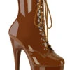 Pleaser USA Adore-1020 7inch Pleaser Boots - Patent Caramel 2 Pleaser USA Adore-1020 7inch Pleaser Boots - Patent Caramel -Rad Store adore 1020 cl 02e577f1 ff58 431c a2ba 6630debd06ad