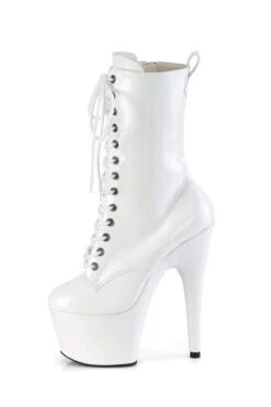 Pleaser USA Adore-1040WR 7inch Pleaser Boots - Holographic White -Rad Store adore 1040wr hg whg m05