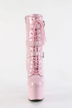 Pleaser USA Adore-1043 7inch Pleaser Boots - Patent Baby Pink -Rad Store adore 1043 bp m01