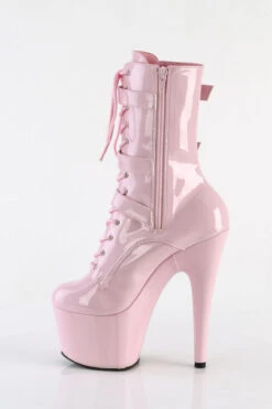 Pleaser USA Adore-1043 7inch Pleaser Boots - Patent Baby Pink -Rad Store adore 1043 bp m13