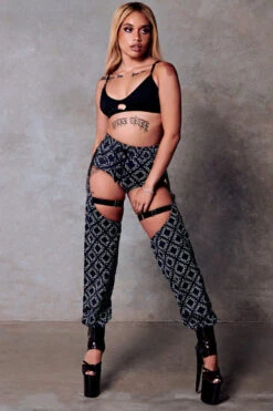 CXIX 119 Bralette - Black -Rad Store brlaette 119 CXIX fashion streetwear polewear