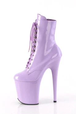 Pleaser USA Flamingo-1020 8inch Pleaser Boots - Patent Lavender -Rad Store flamingo 1020 lv m05 1
