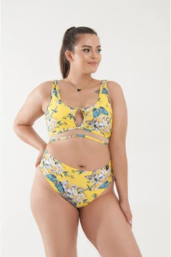 Pole Addict Mona High Leg Bottoms - Floria -Rad Store floriaLandTop MoanBottoms5