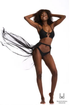 Bandurska Hesper Skirt Accessory - Black -Rad Store hesper premium skirt 1