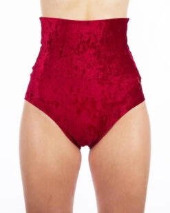 Dragonfly Betty High-Waisted Shorts - Velvet Red -Rad Store jdshcsaclw.Betty shorts velvet red 1 1