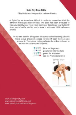Spin City The Ultimate Pole Bible (6th Edition) 13 Spin City The Ultimate Pole Bible (6th Edition) -Rad Store pb6
