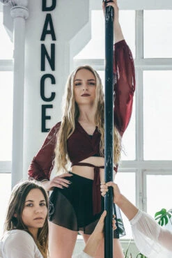 REV ACTIV Mesh Wrap Blouse - Wine 11 REV ACTIV Mesh Wrap Blouse - Wine -Rad Store rev1 8b4e43f5 1a11 4a92 896b 62bce6cc7529 1