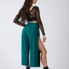 REV ACTIV Sensual Flow Pants (with Leg Slit) - Malachite 2 REV ACTIV Sensual Flow Pants (with Leg Slit) - Malachite -Rad Store sensual malachite pants with slits 1