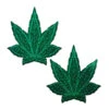 Pastease Indica Pot Leaf Nipple Pasties - Green Glitter 2 Pastease Indica Pot Leaf Nipple Pasties - Green Glitter -Rad Store slice2 309571fd db88 42b5 a5a8 5bd2d1315fb9
