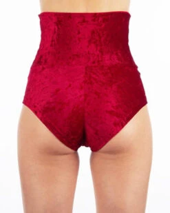Dragonfly Betty High-Waisted Shorts - Velvet Red -Rad Store wgzcsrtqn6.Betty shorts velvet red 3